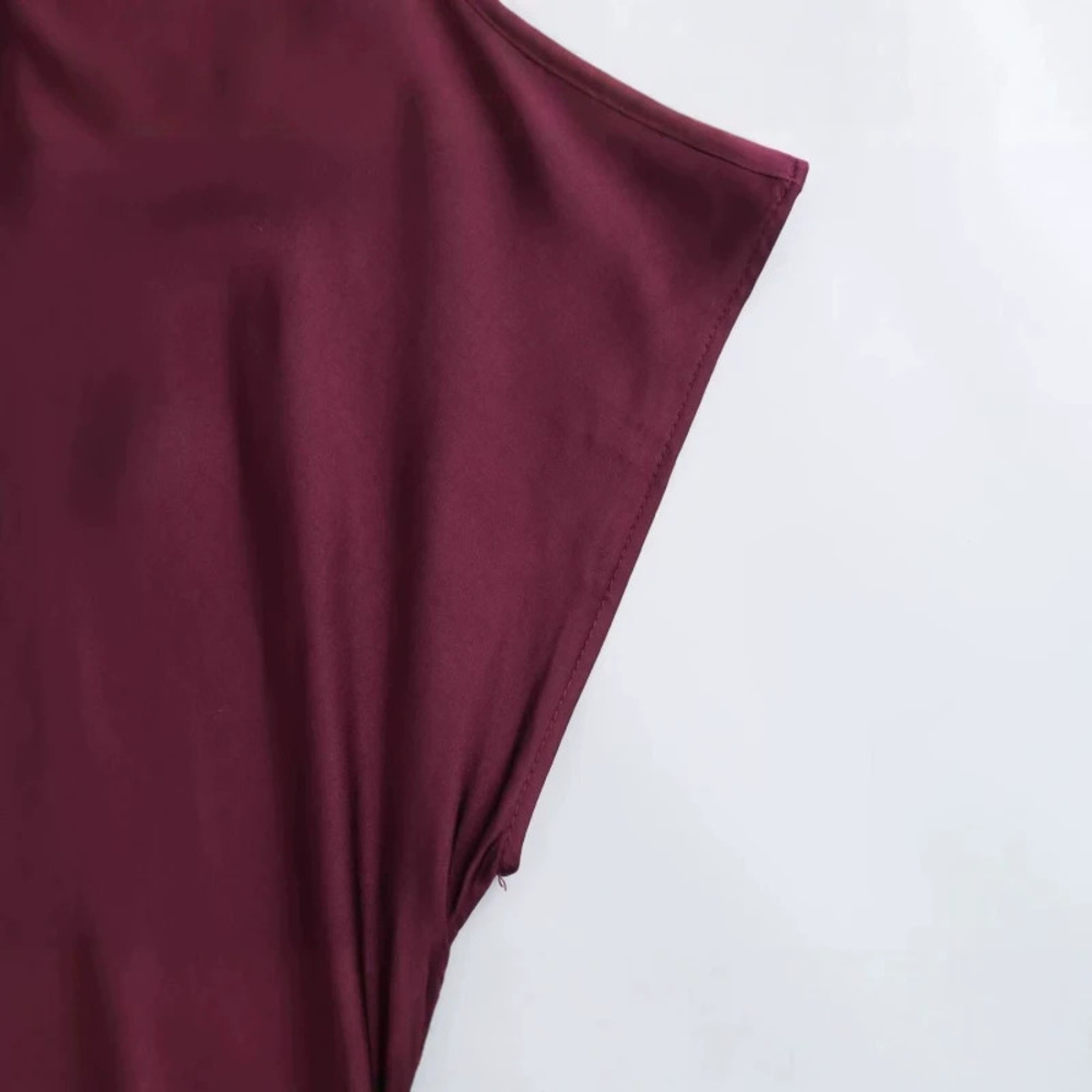 ZARA Summer New In Simple Slim Fit Dress